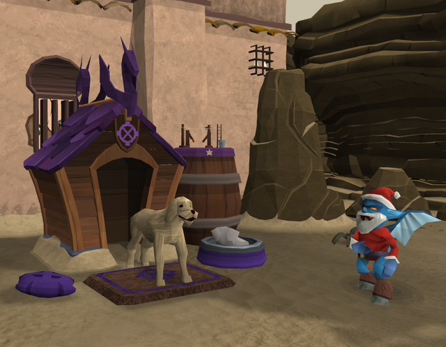 A Stray in a Manger