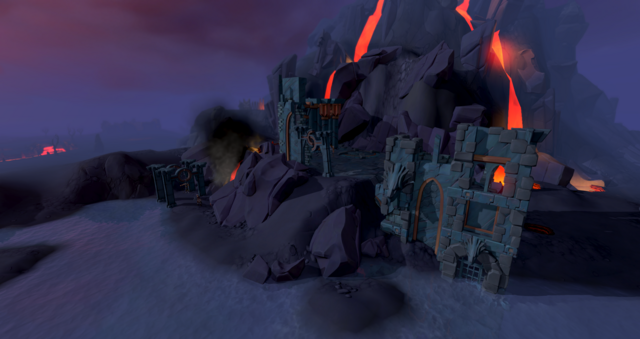 Deep Wilderness Castle Ruins