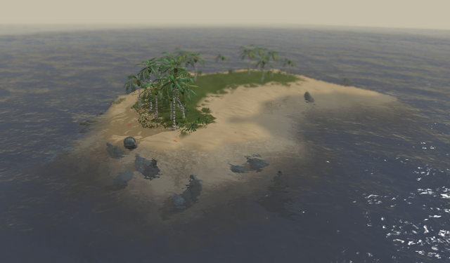 Desert island (Hunt for Red Raktuber)