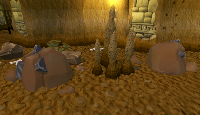 Dig Site Dungeon mine (The Temple at Senntisten)