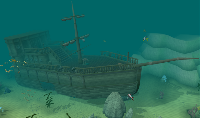 Dragontooth Shipwreck