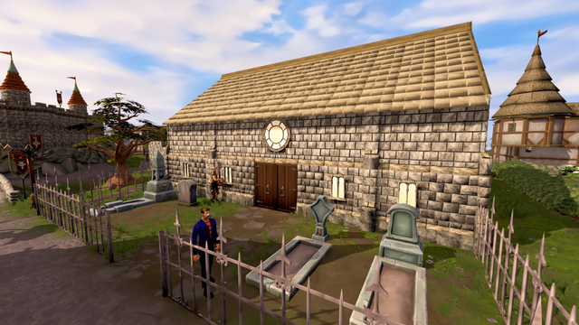 East Ardougne church