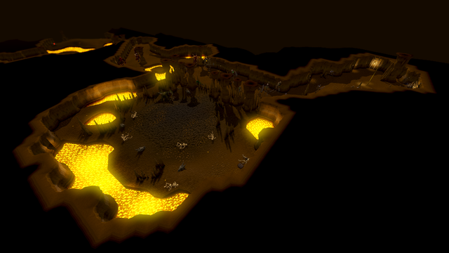Elvarg's lair