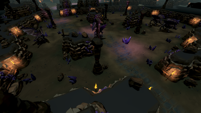 Gemstone cavern