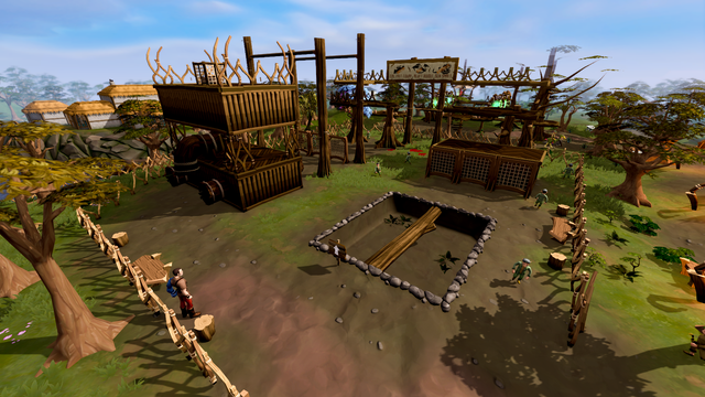 Gnome Stronghold Agility Course
