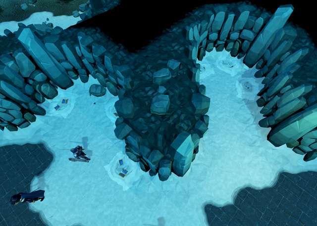 God Wars Dungeon - Saradominist south-east excavation site