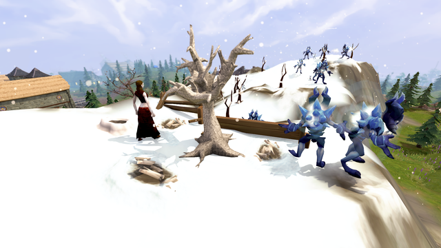 Ice mountain excavation site