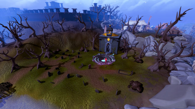 Icyene graveyard