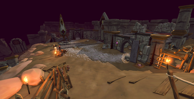 Kharid-et - Barracks excavation site