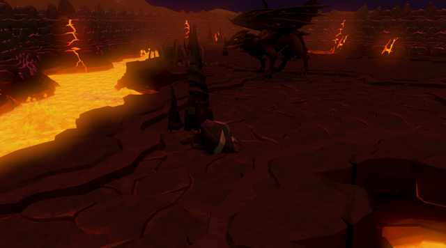 Lava Maze Dungeon mine