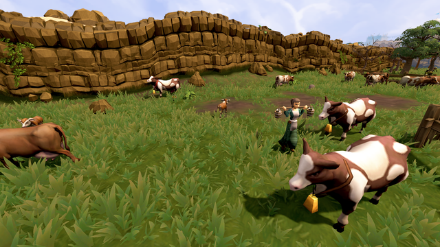 Lumbridge cow field