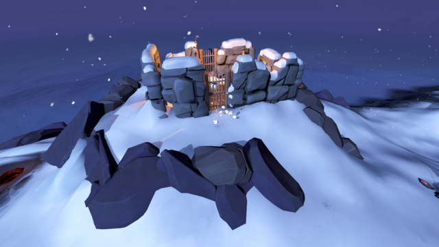 Magic axe hut