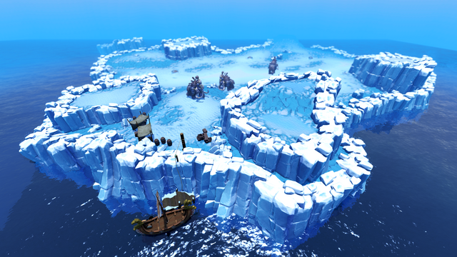 Mammoth iceberg