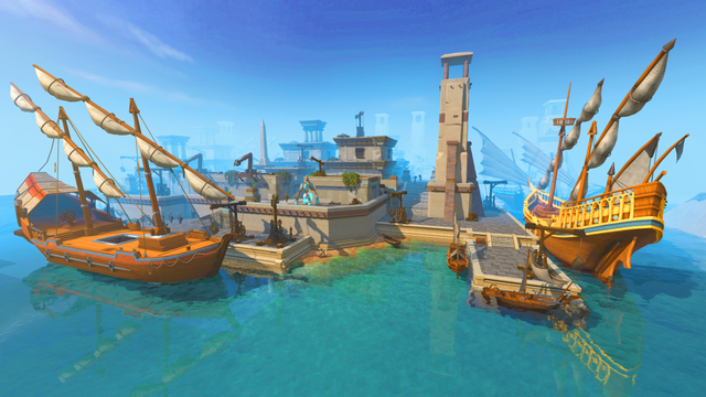 Menaphos Port district