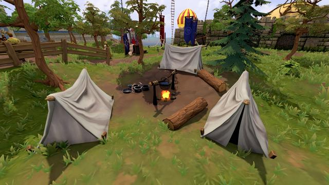 Mercenary camp