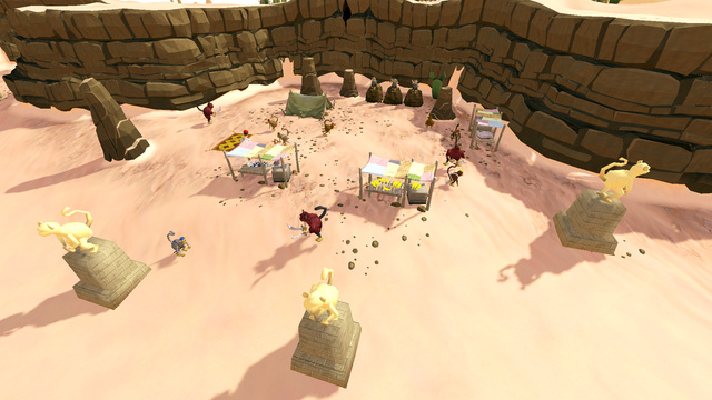 Monkey colony