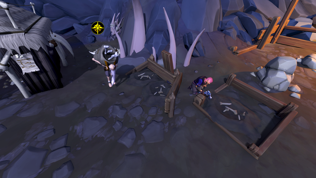 Odd Old Man - excavation site