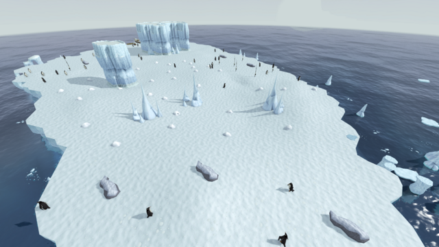 Penguin Hunter area