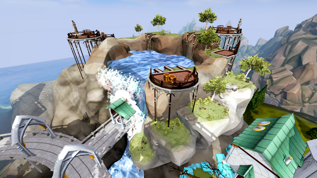 Prifddinas Waterfall