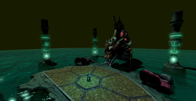 Queen Black Dragon's lair