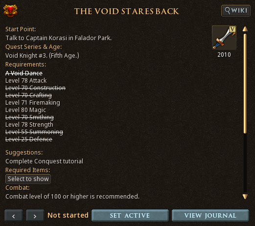 Quest Overview