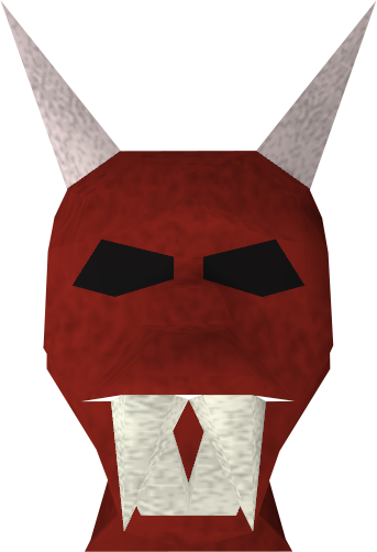 Red Halloween Mask
