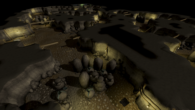 Ritual plateau tunnels