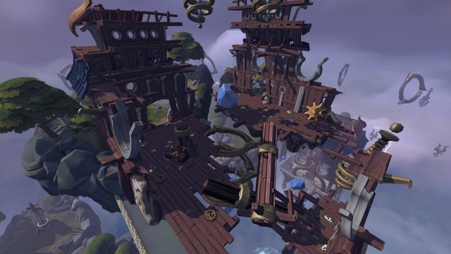 Stormguard Citadel - Howl's workshop excavation site