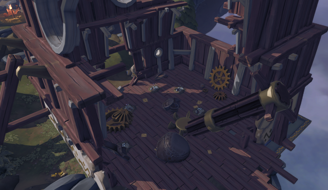 Stormguard Citadel - Relay station excavation site