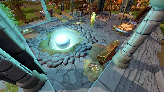 Stormguard Citadel - Temple of Ikov excavation site