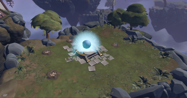 Stormguard Citadel - Welcome area excavation site