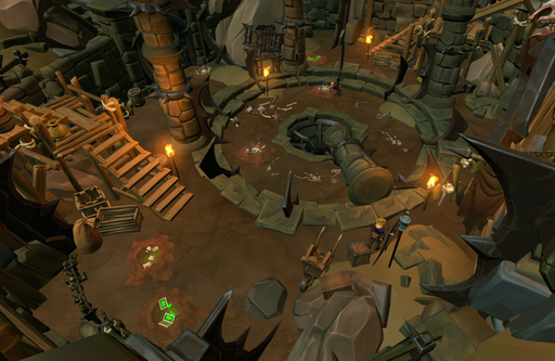Warforge - Crucible arena excavation site