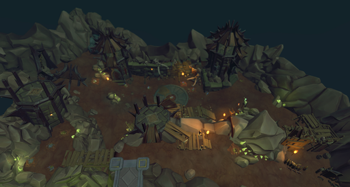 Warforge - South goblin tunnels excavation site
