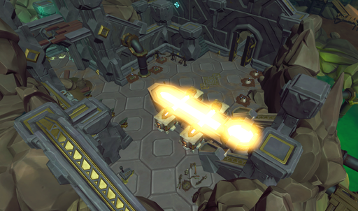 Warforge - Thalmund's forge excavation site