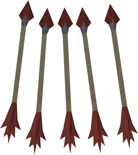 Zamorak arrows