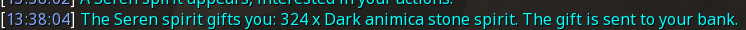 Reward proof for Dark animica stone spirit