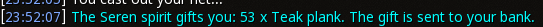 Reward proof for Teak plank