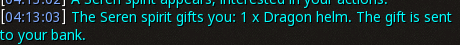 Reward proof for Dragon helm