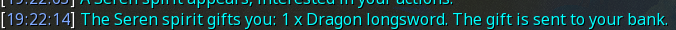 Reward proof for Dragon longsword