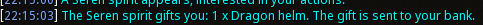 Reward proof for Dragon helm