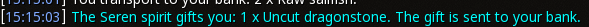 Reward proof for Uncut dragonstone