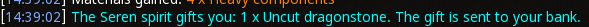 Reward proof for Uncut dragonstone