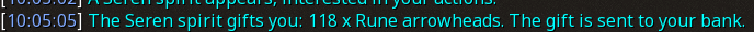 Reward proof for Rune arrowheads