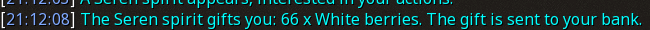 Reward proof for White berries