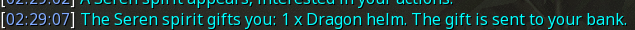 Reward proof for Dragon helm