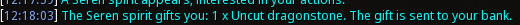 Reward proof for Uncut dragonstone