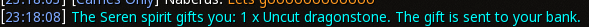 Reward proof for Uncut dragonstone