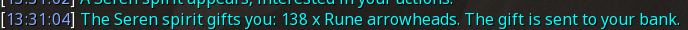 Reward proof for Rune arrowheads