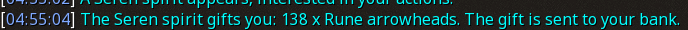 Reward proof for Rune arrowheads