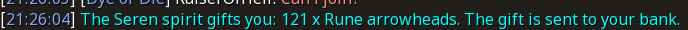 Reward proof for Rune arrowheads